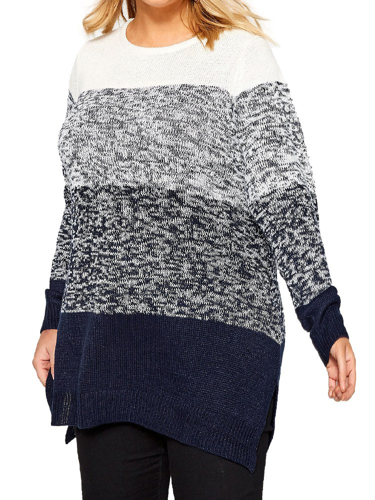 YOURS TUNIKA SWETER MELANŻ PASY GRANAT YS05 YOURS TUNIKA SWETER MELANŻ PASY GRANAT YS05