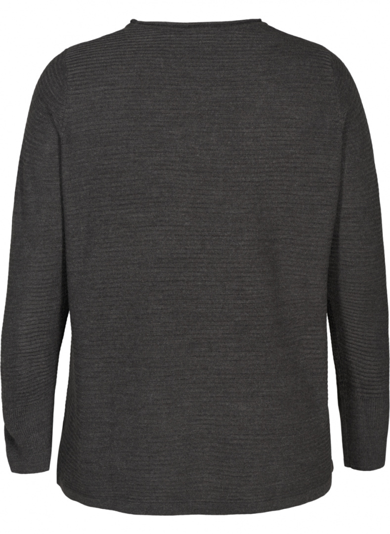 ZIZZI FANTASTYCZNY SZARY PULLOVER 700A ZIZZI FANTASTYCZNY SZARY PULLOVER 700A