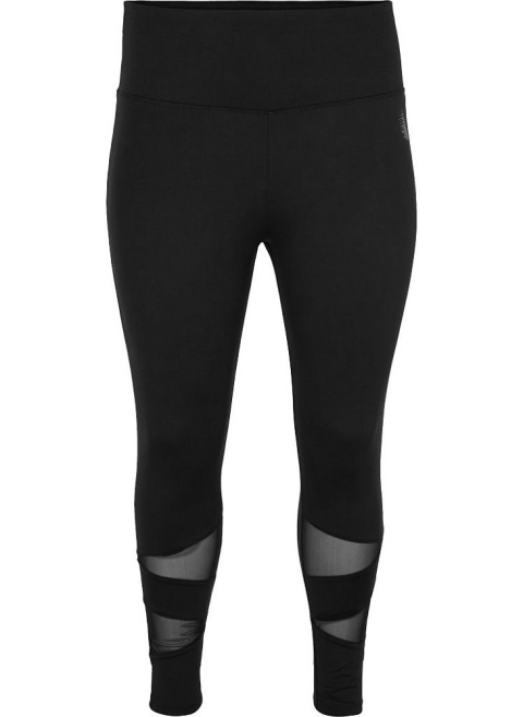 ZIZZI SPORTOWE CZARNE LEGGINSY SIATECZKA 008D ZIZZI SPORTOWE CZARNE LEGGINSY SIATECZKA 008D