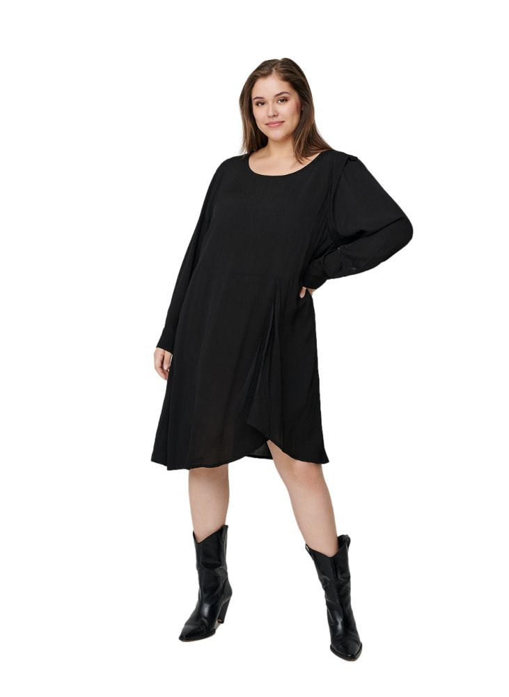 ZIZZI CZARNA SUKIENKA WISKOZA 966B ZIZZI CZARNA SUKIENKA WISKOZA 966B