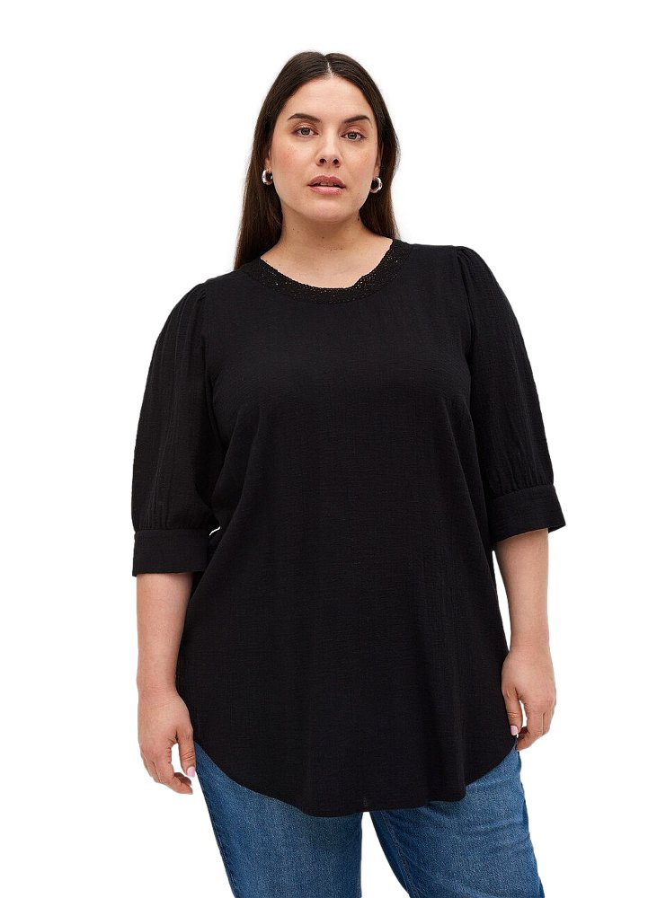 ZIZZI ELEGANCKA TUNIKA KORONKA 544A ZIZZI ELEGANCKA TUNIKA KORONKA 544A