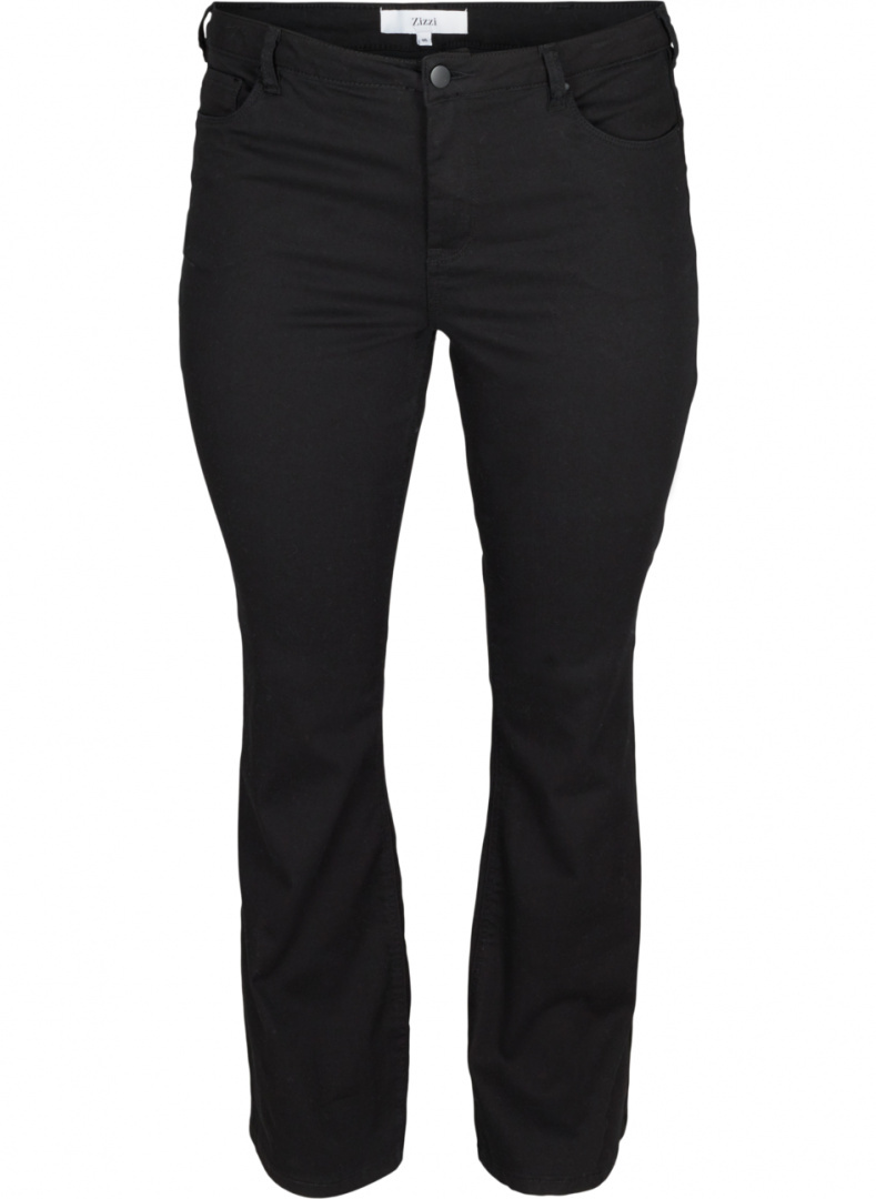 ZIZZI ELEGANCKIE CZARNE SPODNIE 777A ZIZZI ELEGANCKIE CZARNE SPODNIE 777A