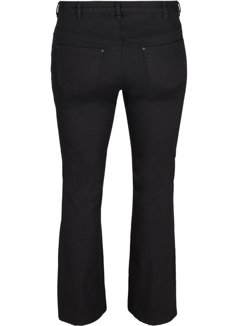 ZIZZI ELEGANCKIE CZARNE SPODNIE 777A ZIZZI ELEGANCKIE CZARNE SPODNIE 777A