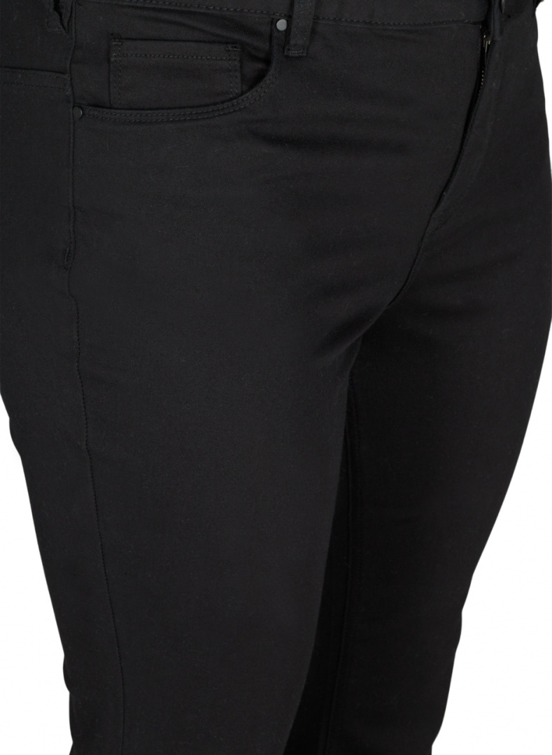 ZIZZI ELEGANCKIE CZARNE SPODNIE 777A ZIZZI ELEGANCKIE CZARNE SPODNIE 777A