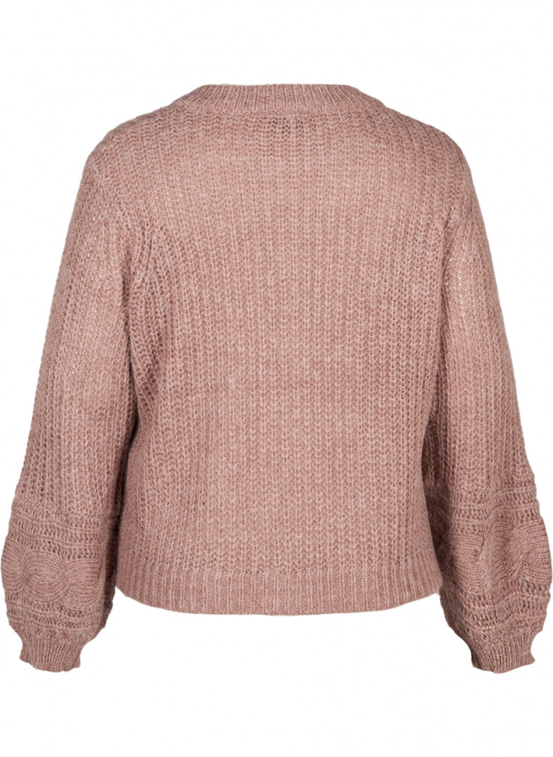 ZIZZI PIĘKNY RÓŻOWY SWETER DZIANINA WZÓR 780B ZIZZI PIĘKNY RÓŻOWY SWETER DZIANINA WZÓR 780B