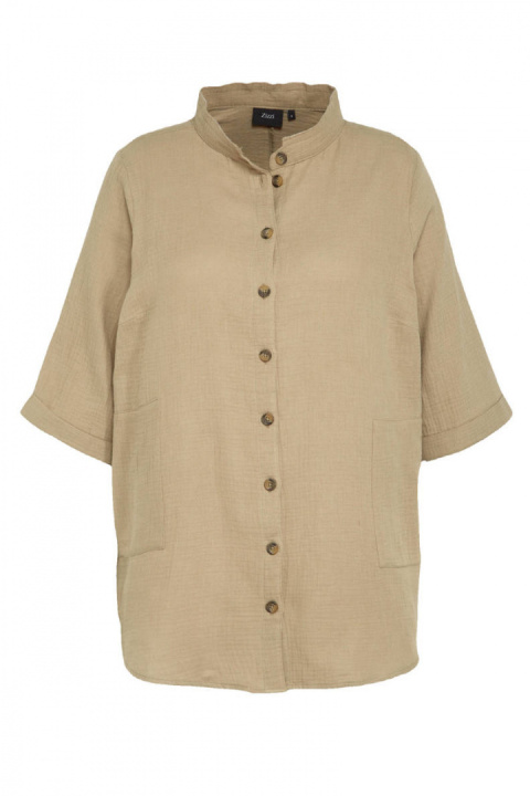 ZIZZI MODNA OLIWKOWA KOSZULA 551A ZIZZI MODNA OLIWKOWA KOSZULA 551A