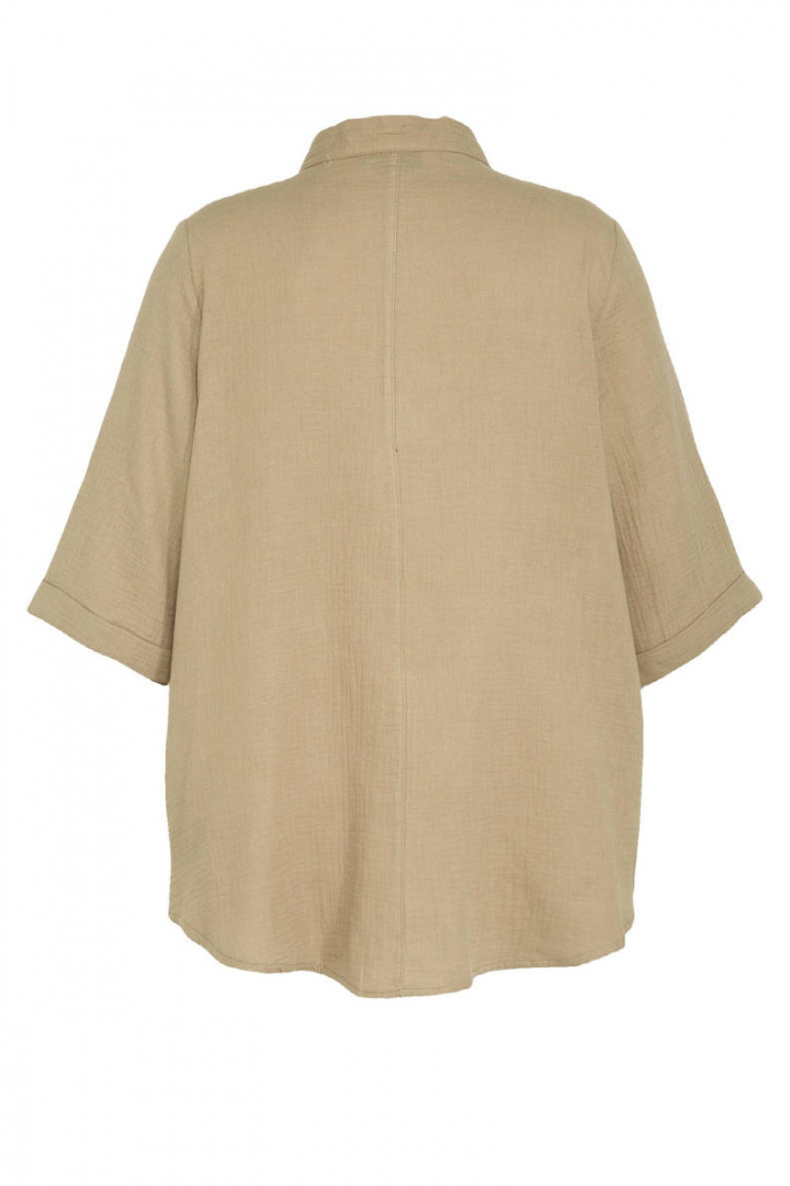 ZIZZI MODNA OLIWKOWA KOSZULA 551A ZIZZI MODNA OLIWKOWA KOSZULA 551A