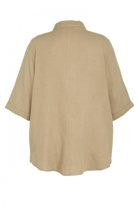 ZIZZI MODNA OLIWKOWA KOSZULA 551A ZIZZI MODNA OLIWKOWA KOSZULA 551A