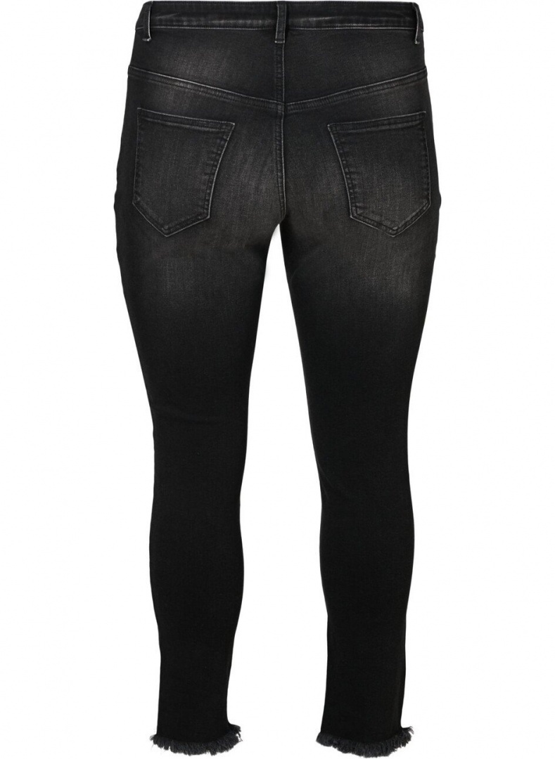 ZIZZI SZARE PRZECIERANE SPODNIE JEANSY 000A ZIZZI SZARE PRZECIERANE SPODNIE JEANSY 000A