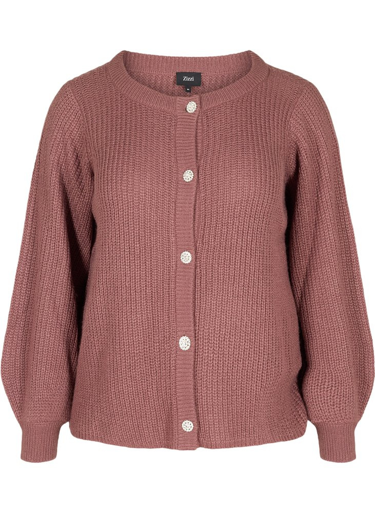 ZIZZI FANTASTYCZNY SWETER RÓŻ GUZIKI 923C ZIZZI FANTASTYCZNY SWETER RÓŻ GUZIKI 923C
