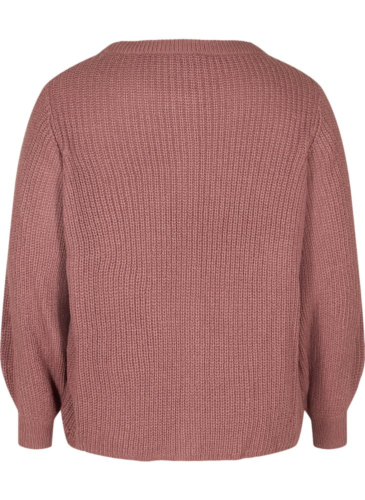ZIZZI FANTASTYCZNY SWETER RÓŻ GUZIKI 923C ZIZZI FANTASTYCZNY SWETER RÓŻ GUZIKI 923C