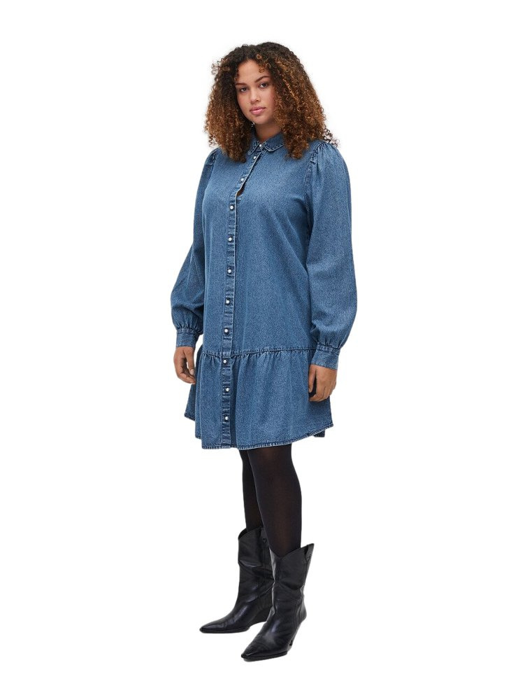 ZIZZI JEANSOWA TUNIKA GUZIKI 901A ZIZZI JEANSOWA TUNIKA GUZIKI 901A