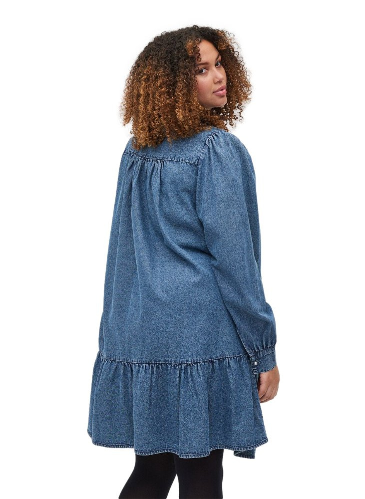 ZIZZI JEANSOWA TUNIKA GUZIKI 901A ZIZZI JEANSOWA TUNIKA GUZIKI 901A