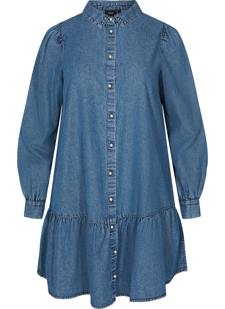 ZIZZI JEANSOWA TUNIKA GUZIKI 901A ZIZZI JEANSOWA TUNIKA GUZIKI 901A