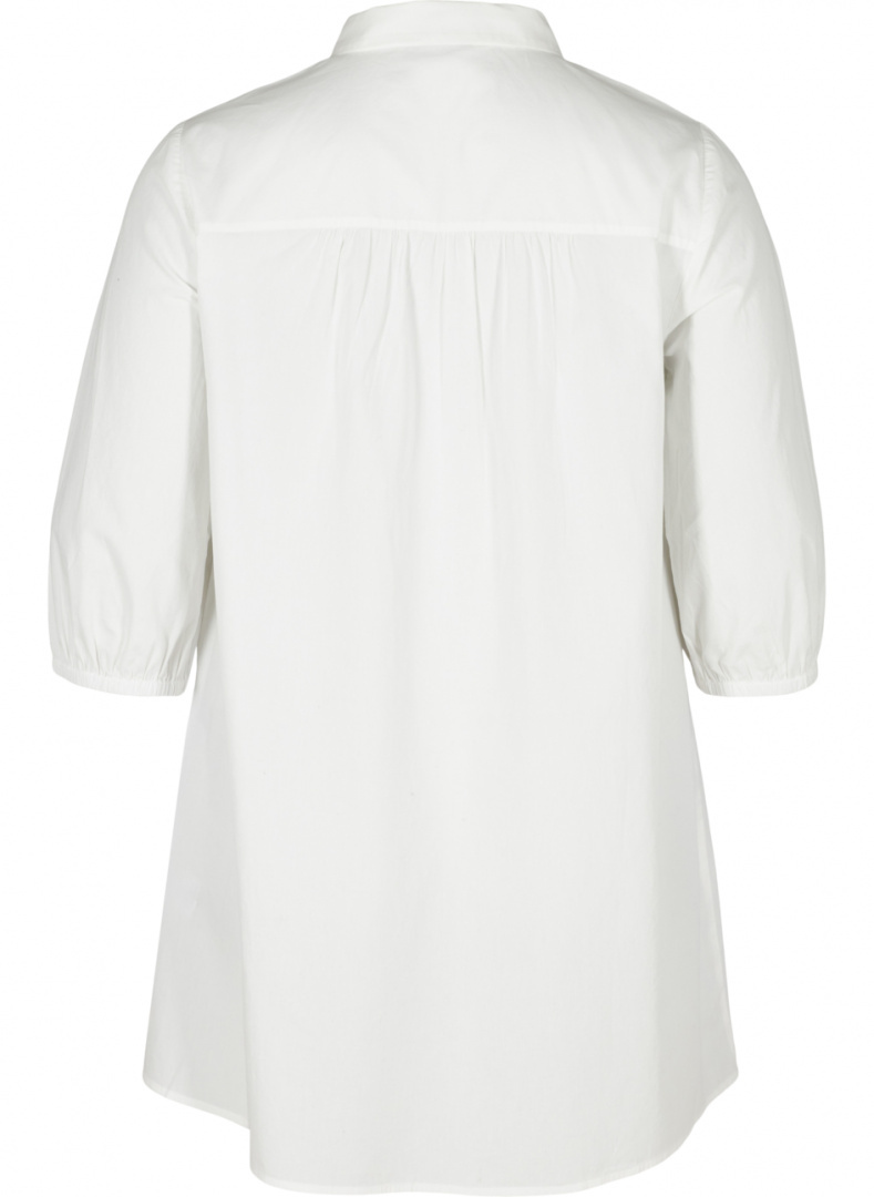 ZIZZI ELEGANCKA BIAŁA KOSZULA HAFTY 781A ZIZZI ELEGANCKA BIAŁA KOSZULA HAFTY 781A