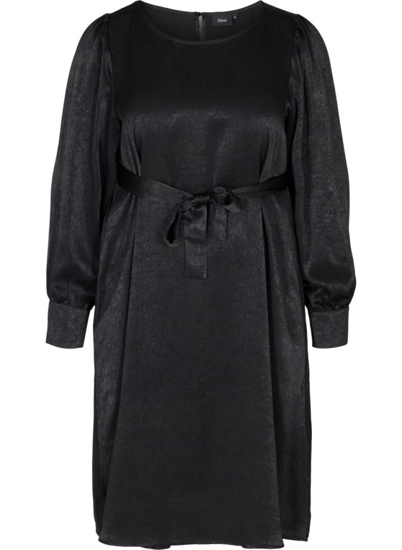 ZIZZI ELEGANCKA SUKIENKA CZARNA 415AW ZIZZI ELEGANCKA SUKIENKA CZARNA 415AW