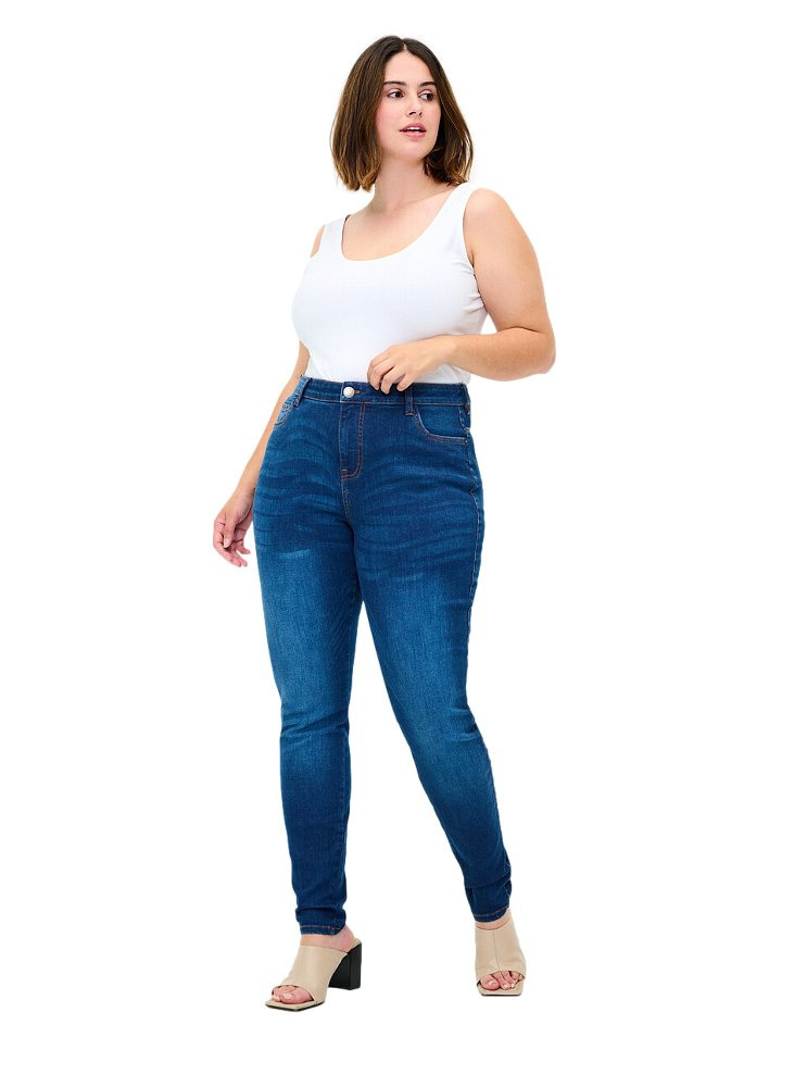 ZIZZI JEANSY RURKI PRZECIERANE 823A ZIZZI JEANSY RURKI PRZECIERANE 823A