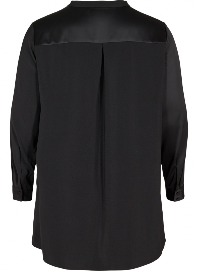 ZIZZI ELEGANCKA KOSZULA CZARNA 840D ZIZZI ELEGANCKA KOSZULA CZARNA 840D