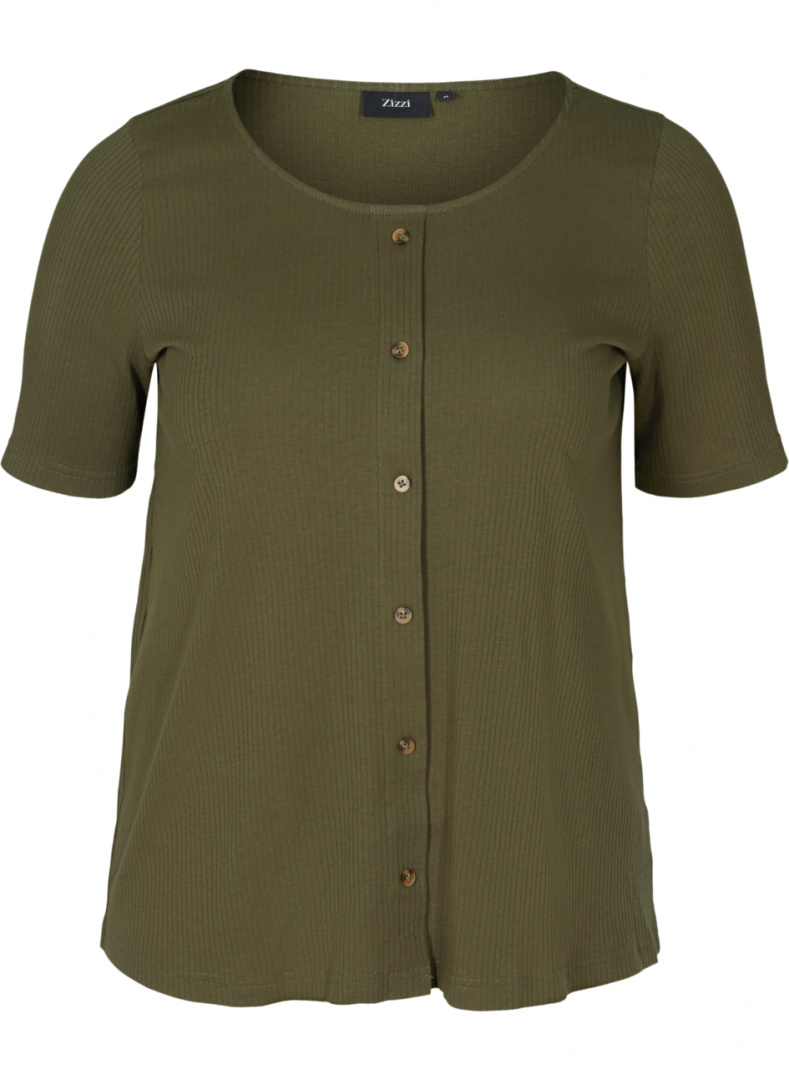 ZIZZI BLUZKA KHAKI GUZIKI 561B ZIZZI BLUZKA KHAKI GUZIKI 561B