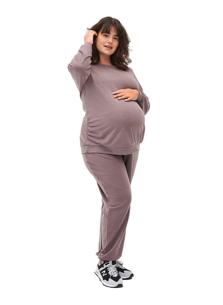 ZIZZI CIĄŻOWA JASNO BRĄZOWA BLUZA 512B ZIZZI CIĄŻOWA JASNO BRĄZOWA BLUZA 512B