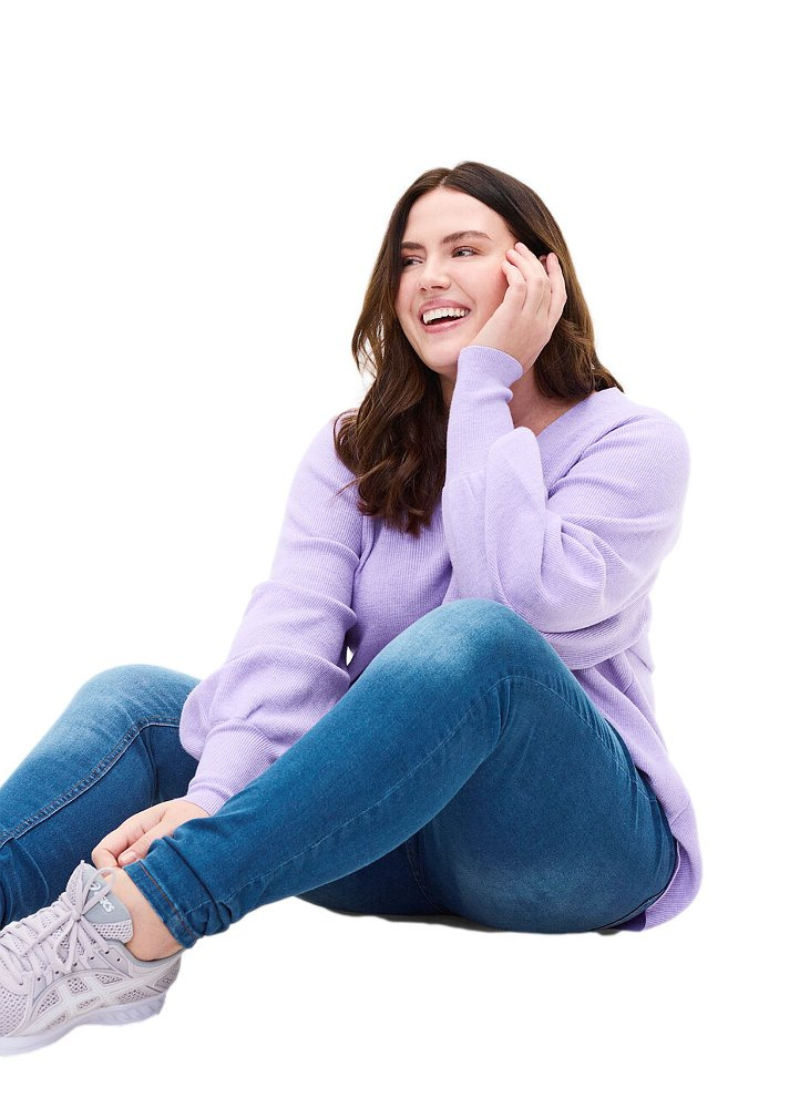 ZIZZI NIEBIESKIE JEANSY RURKI AMY N 78 007A ZIZZI NIEBIESKIE JEANSY RURKI AMY N 78 007A