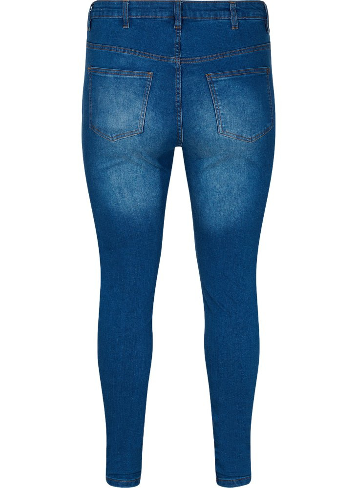 ZIZZI NIEBIESKIE JEANSY RURKI AMY N 78 007A ZIZZI NIEBIESKIE JEANSY RURKI AMY N 78 007A
