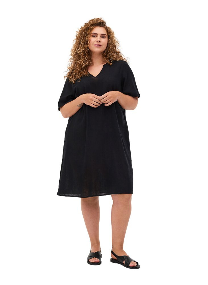 ZIZZI KLASYCZNA CZARNA TUNIKA/SUKIENKA 358A ZIZZI KLASYCZNA CZARNA TUNIKA/SUKIENKA 358A