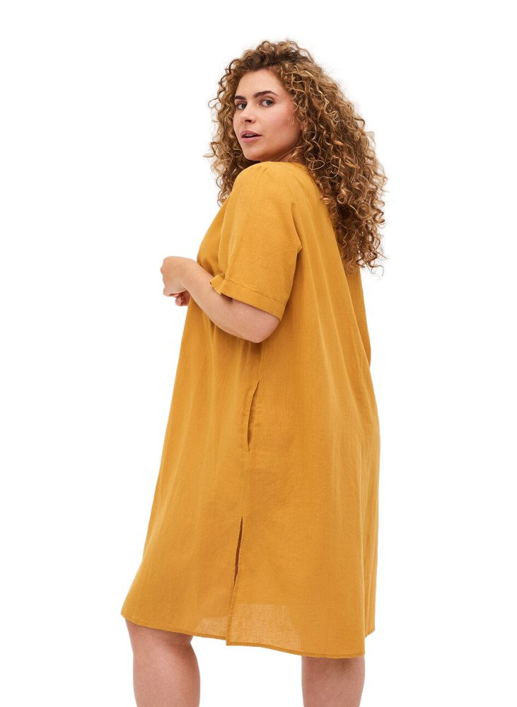 ZIZZI KLASYCZNA ŻÓŁTA TUNIKA/SUKIENKA 358A ZIZZI KLASYCZNA ŻÓŁTA TUNIKA/SUKIENKA 358A