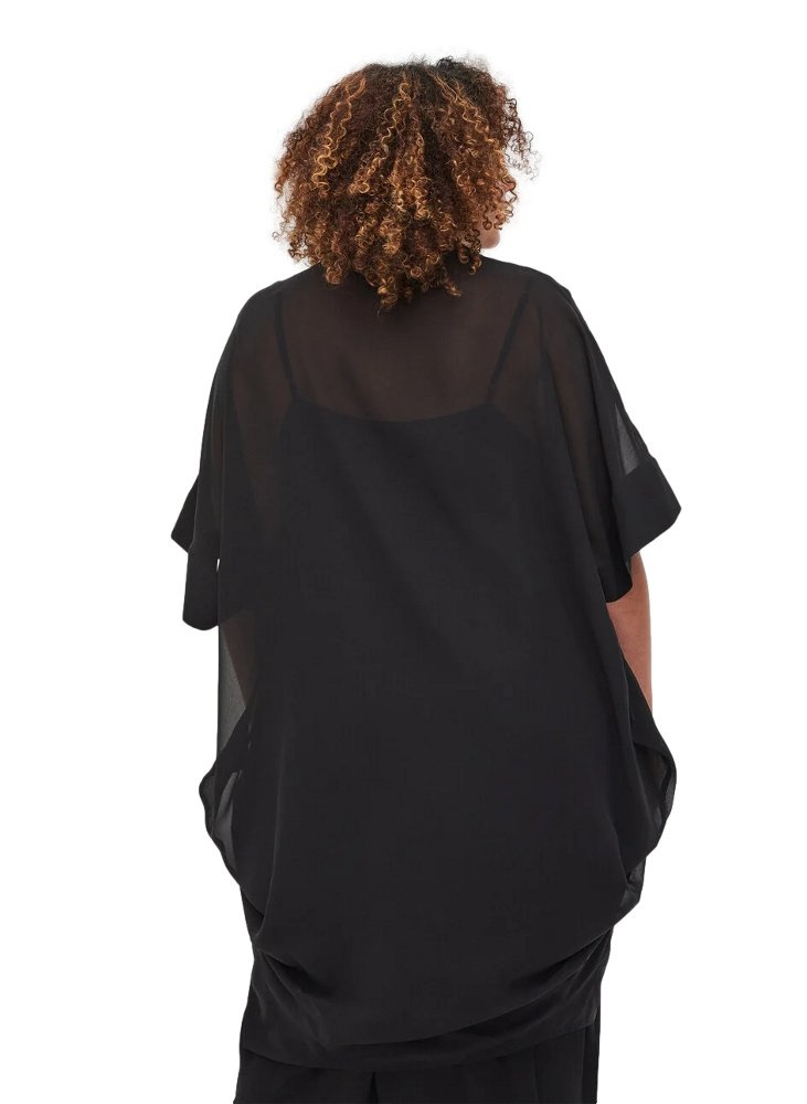 ZIZZI KOBIECE CZARNE KIMONO 090A ZIZZI KOBIECE CZARNE KIMONO 090A