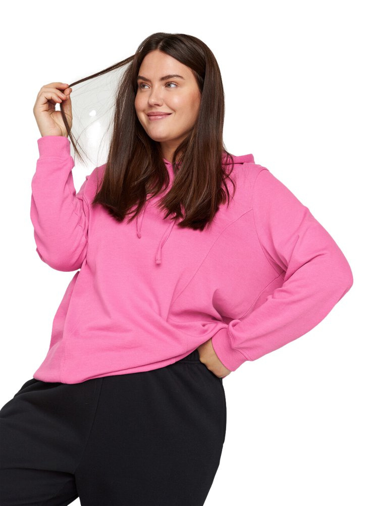ZIZZI RÓŻOWA BLUZA Z KAPTUREM 031C ZIZZI RÓŻOWA BLUZA Z KAPTUREM 031C