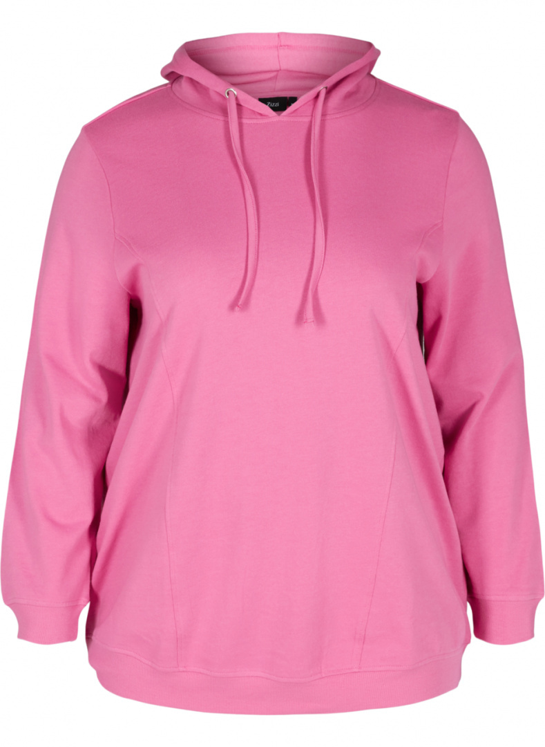 ZIZZI RÓŻOWA BLUZA Z KAPTUREM 031C ZIZZI RÓŻOWA BLUZA Z KAPTUREM 031C