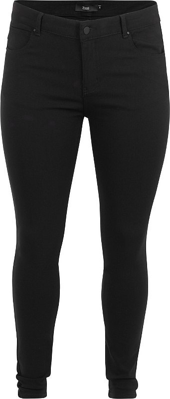 ZIZZI SPODNIE RURKI STRETCH CZARNE 623E ZIZZI SPODNIE RURKI STRETCH CZARNE 623E