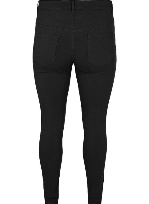 ZIZZI SPODNIE RURKI STRETCH CZARNE 623E ZIZZI SPODNIE RURKI STRETCH CZARNE 623E