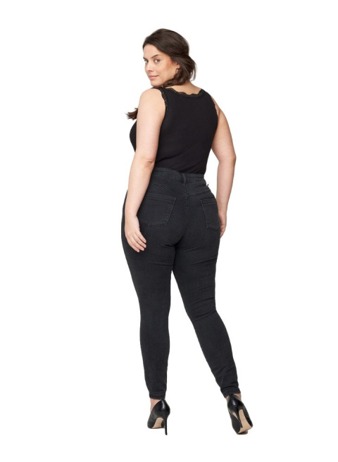 ZIZZI SZARE JEANSY SPODNIE STRETCH 064G ZIZZI SZARE JEANSY SPODNIE STRETCH 064G
