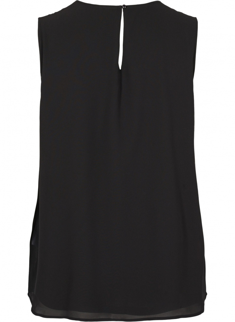 ZIZZI ELEGANCKI KOBIECY CZARNY TOP 089A ZIZZI ELEGANCKI KOBIECY CZARNY TOP 089A