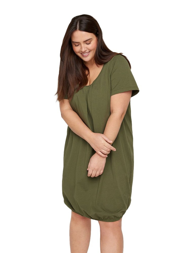 ZIZZI FANTASTYCZNA ZIELONA SUKIENKA 020C ZIZZI FANTASTYCZNA ZIELONA SUKIENKA 020C
