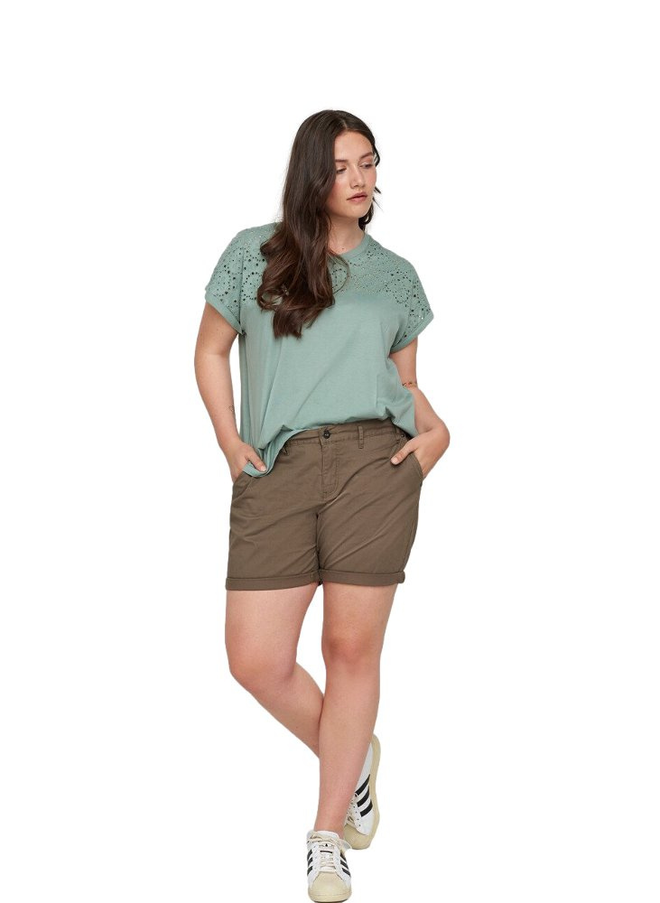 ZIZZI MODNE OLIWKOWE SPODENKI 115B ZIZZI MODNE OLIWKOWE SPODENKI 115B