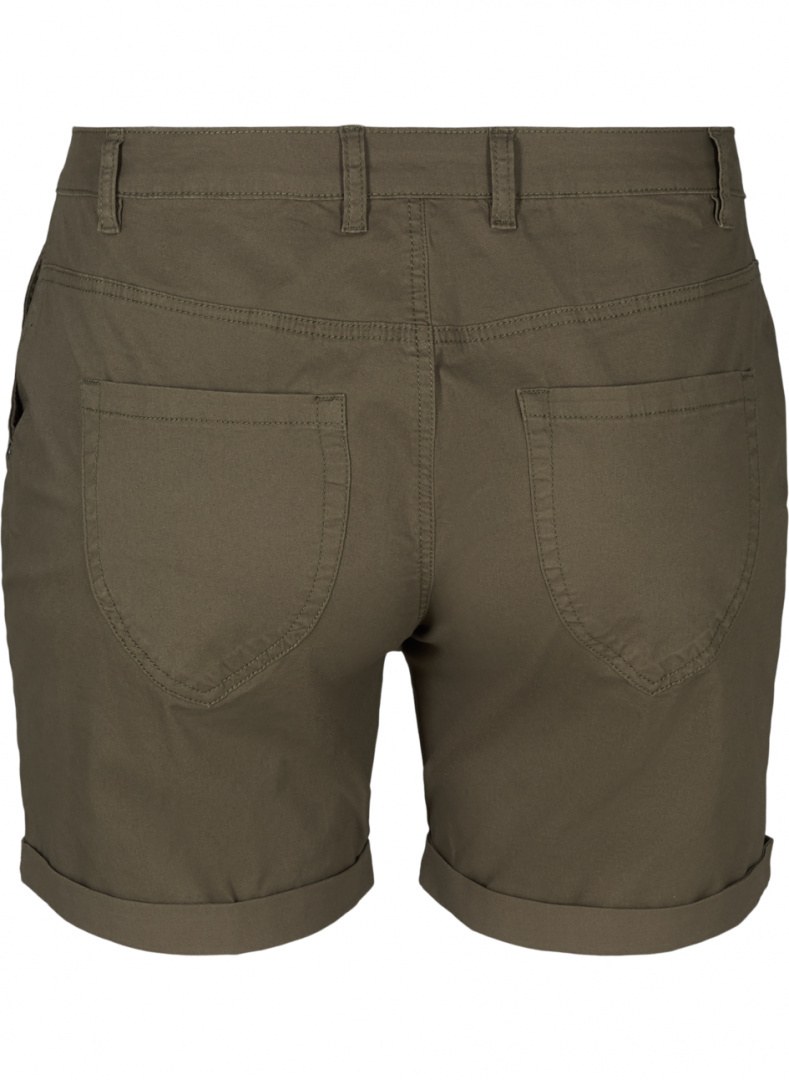 ZIZZI MODNE OLIWKOWE SPODENKI 115B ZIZZI MODNE OLIWKOWE SPODENKI 115B