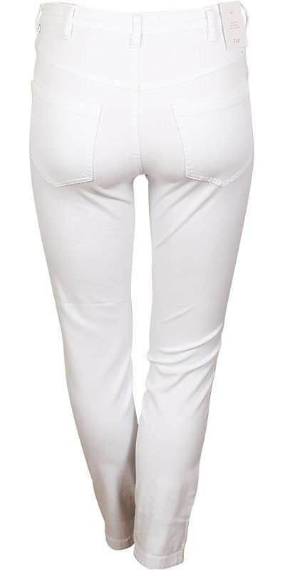 ZIZZI BIAŁE JEANSY RURKI STRETCH 305L N78 ZIZZI BIAŁE JEANSY RURKI STRETCH 305L N78