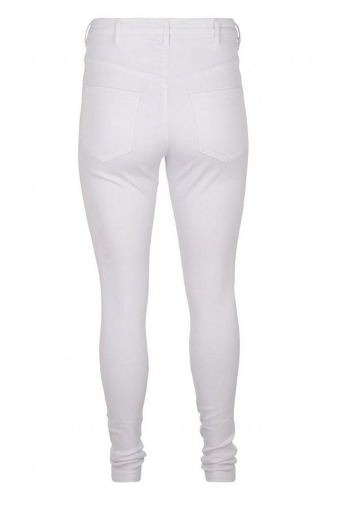 ZIZZI BIAŁE JEANSY RURKI STRETCH 305L N82 ZIZZI BIAŁE JEANSY RURKI STRETCH 305L N82