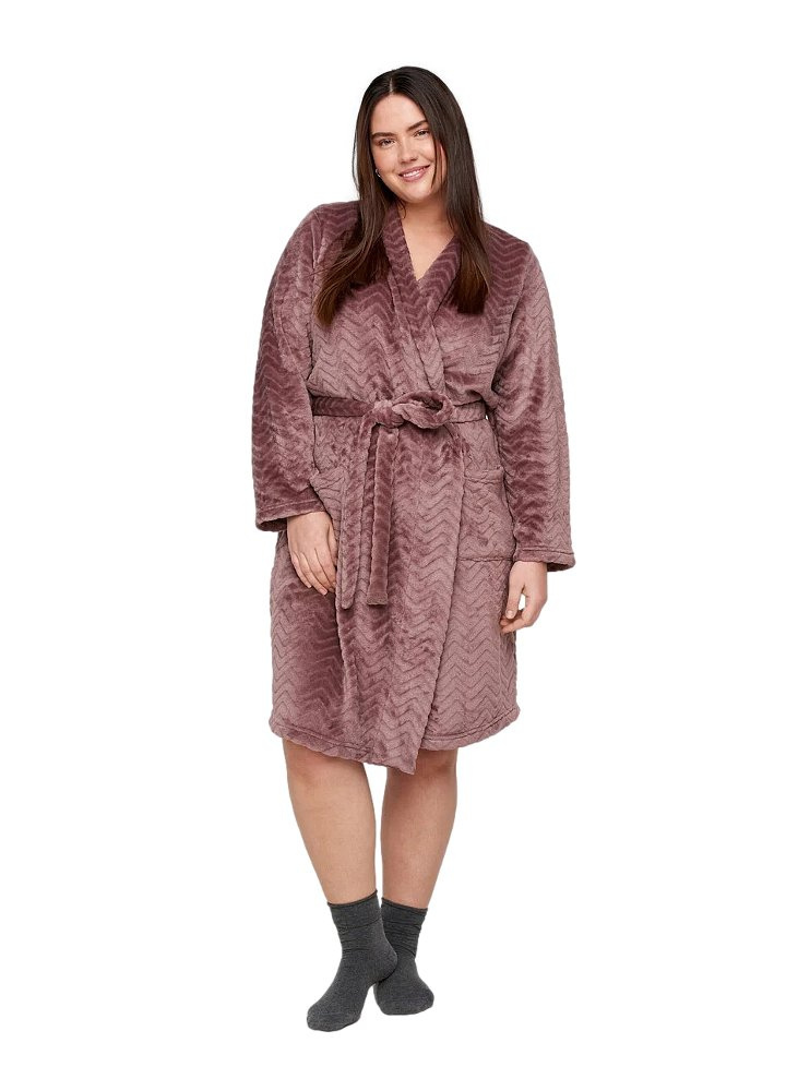 ZIZZI FANTASTYCZNY RÓŻOWY SZLAFROK 138B ZIZZI FANTASTYCZNY RÓŻOWY SZLAFROK 138B