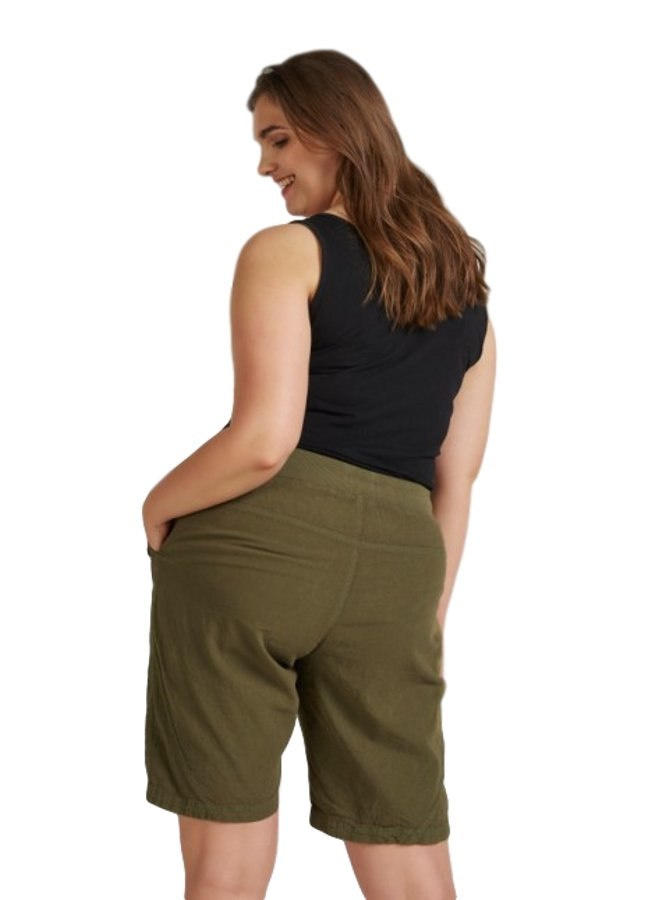 ZIZZI WIOSENNE SPODENKI KHAKI BAWEŁNA 314L ZIZZI WIOSENNE SPODENKI KHAKI BAWEŁNA 314L