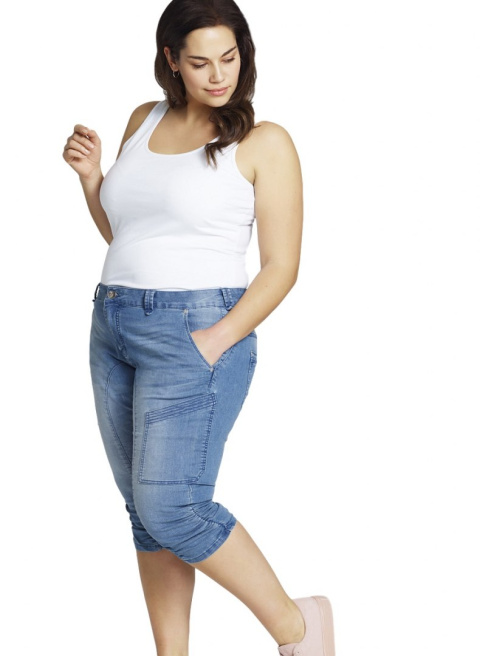 ZIZZI MODNE RYBACZKI DENIM BLUE ŚCIĄGACZ 111A ZIZZI MODNE RYBACZKI DENIM BLUE ŚCIĄGACZ 111A