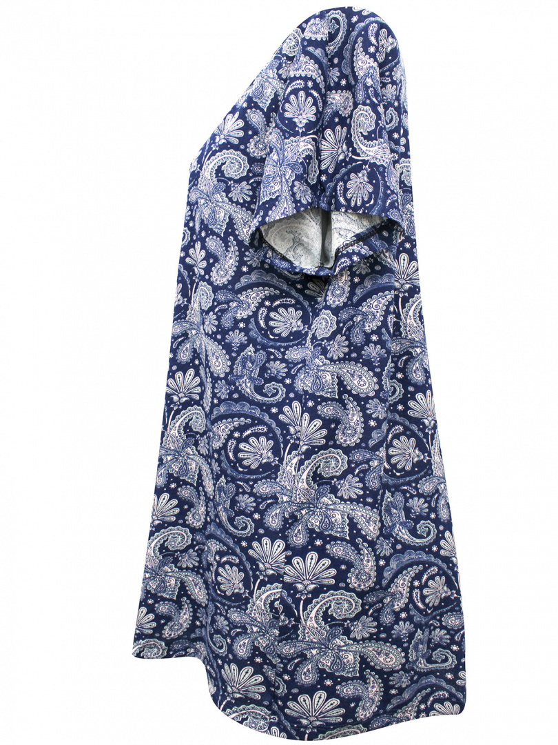 YOURS ŚWIETNA GRANATOWA TUNIKA PAISLEY YS10 YOURS ŚWIETNA GRANATOWA TUNIKA PAISLEY YS10