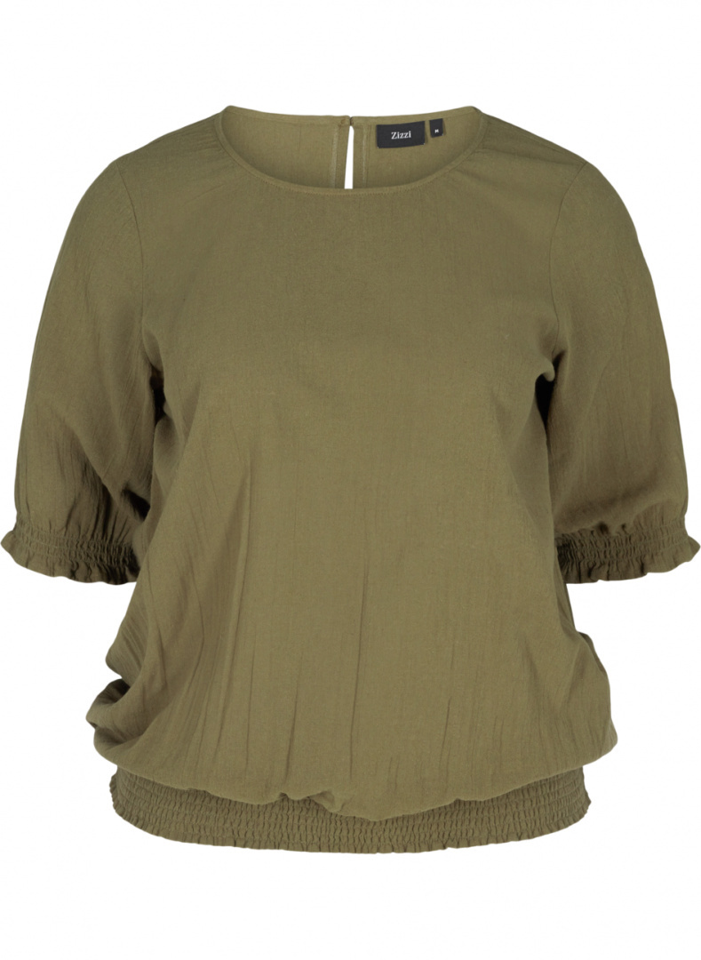ZIZZI ELEGANCKA ZIELONA BLUZKA 015A ZIZZI ELEGANCKA ZIELONA BLUZKA 015A