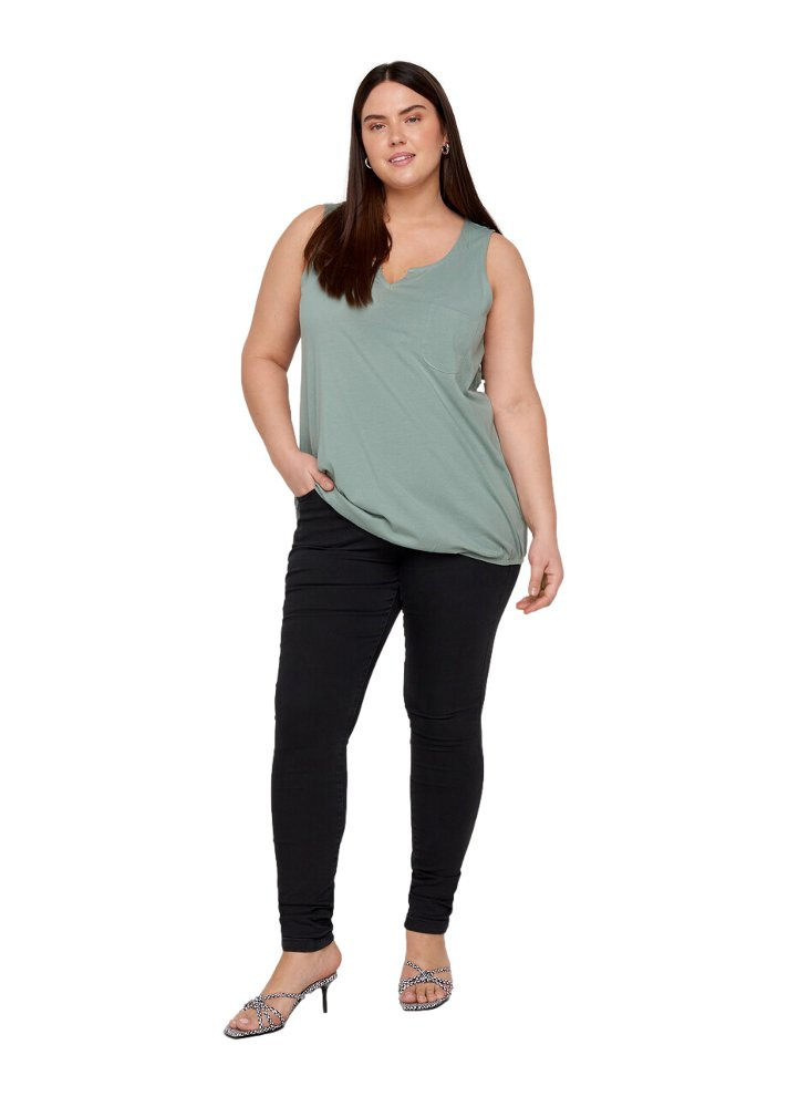 ZIZZI MODNY MIĘTOWY TOP GUMKA 053A ZIZZI MODNY MIĘTOWY TOP GUMKA 053A