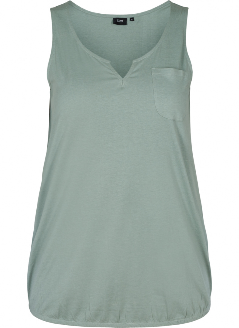 ZIZZI MODNY MIĘTOWY TOP GUMKA 053A ZIZZI MODNY MIĘTOWY TOP GUMKA 053A