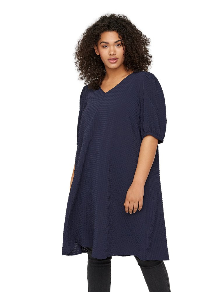 ZIZZI ŚLICZNA SUKIENKA GRANAT 286A ZIZZI ŚLICZNA SUKIENKA GRANAT 286A