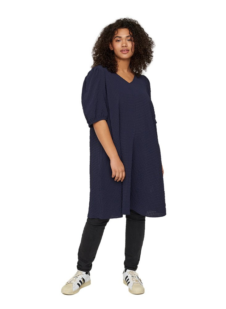 ZIZZI ŚLICZNA SUKIENKA GRANAT 286A ZIZZI ŚLICZNA SUKIENKA GRANAT 286A