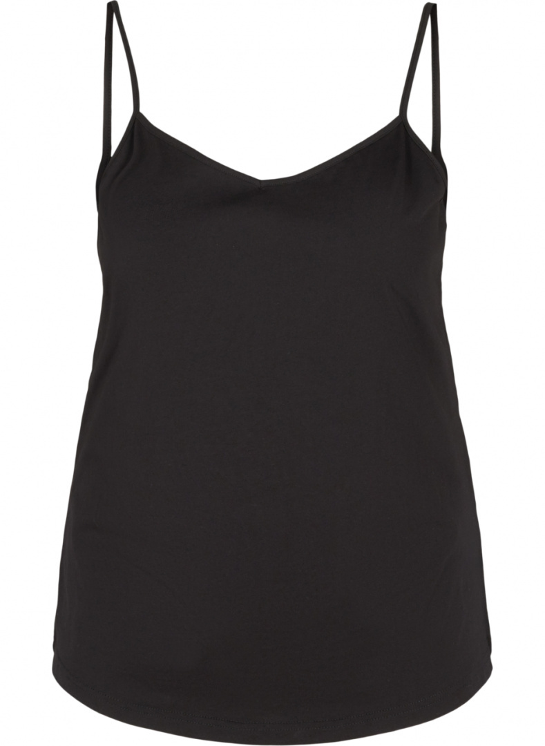 ZIZZI CZARNY TOP RAMIĄCZKA 963A ZIZZI CZARNY TOP RAMIĄCZKA 963A